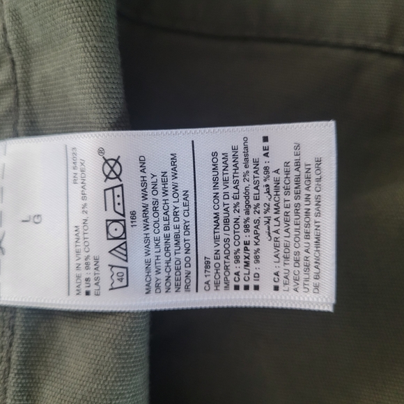 Olive Green Utility Jacket - Picture 8 of 8